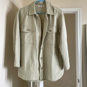 Madewell XXS Light Green Shacket